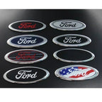 ABS Car Rear Trunk Sticker Front Hood Emblem for Ford Fusion Ranger Escape Fiesta Explorer Focus Bronco Mondeo Transit