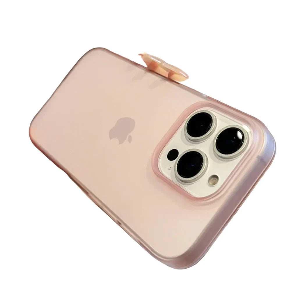 Soft Matte Candy Transparent Phone Case For iPhone 16 15 14 Pro Max Plus 13 12 11 XR XS XsMax 8 Shockproof Silicone Bumper Cover