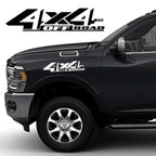Car 4x4 Off Road Sticker Pickup Truck Vinyl Decor Decal For Isuzu Dmax Ford Ranger F150 Toyota Hilux GMC Sierra Canyon Dodge RAM