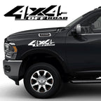 Car 4x4 Off Road Sticker Pickup Truck Vinyl Decor Decal For Isuzu Dmax Ford Ranger F150 Toyota Hilux GMC Sierra Canyon Dodge RAM
