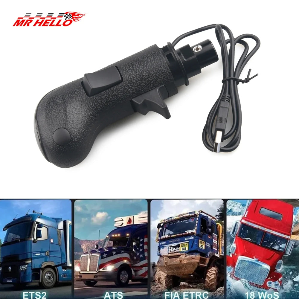 Truck Simulator PC USB Gearshift Knob For Logitech G29 G27 G25 G923 Thrustmaster TH8A High Low Gear Shifter Knob For ATS ETS2