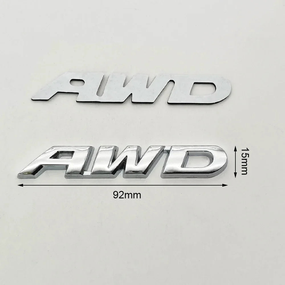 3D Metal Car Sticker HYBRID SYNERGY DRIVE V8 LIMITED AWD 4WD Logo Badge Fender Trunk Emblem For Toyota RAV4 Camry RS Accessories