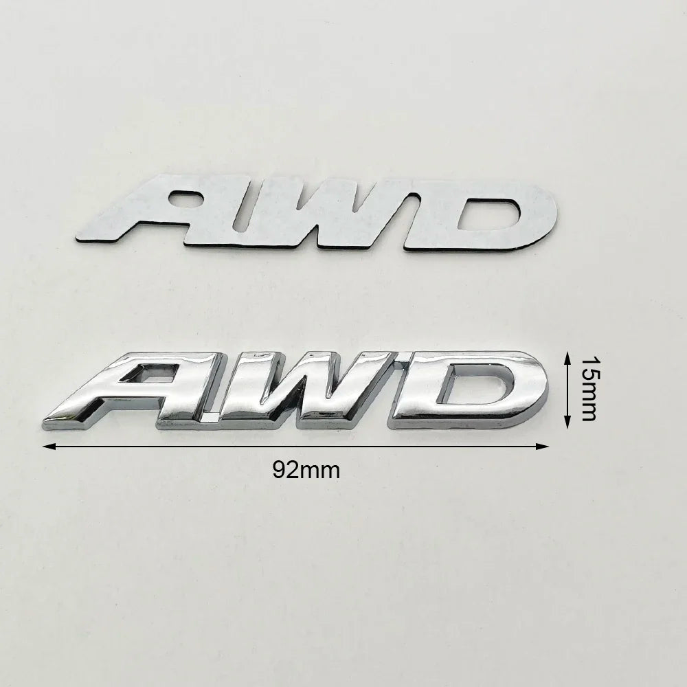 3D Metal Car Sticker HYBRID SYNERGY DRIVE V8 LIMITED AWD 4WD Logo Badge Fender Trunk Emblem For Toyota RAV4 Camry RS Accessories