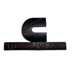 CUMMINS TURBO DIESEL Logo Car Stickers for RAM 1500 2500 Refit Accessories Side Body Decorative Decals
