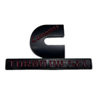 CUMMINS TURBO DIESEL Logo Car Stickers for RAM 1500 2500 Refit Accessories Side Body Decorative Decals