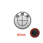 45/74/82mm automobile ABS front and rear logo hub covers are suitable for BMW Group's new badge decoration accessories.