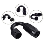 AN4/AN6/AN12 Swivel Hose End Fitting Adapter For Oil/Fuel/Gas Hose Line Oil Cool