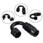 AN4/AN6/AN12 Swivel Hose End Fitting Adapter For Oil/Fuel/Gas Hose Line Oil Cool