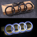 for Audi LED Logo Light Car Front Grille Badge Emblem Sticker A3 A4 A5 A6 Q5 RS5 A4L Q3 A8 Decals Auto Exterior Decoration