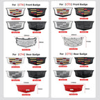 1pcs 3D ABS Car Front Grille Center Emblem Badge Rear Trunk Sticker Accessories For Cadillac CT4 CT5 CT6 XT4 XT5 XT6 XTS ATS