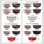 1pcs 3D ABS Car Front Grille Center Emblem Badge Rear Trunk Sticker Accessories For Cadillac CT4 CT5 CT6 XT4 XT5 XT6 XTS ATS