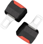 2 Car Seat Belt Extender Seatbelt Extender Seat Belt Padding Extension Buckle Plug Buckle Seatbelt Clip Car Accessor