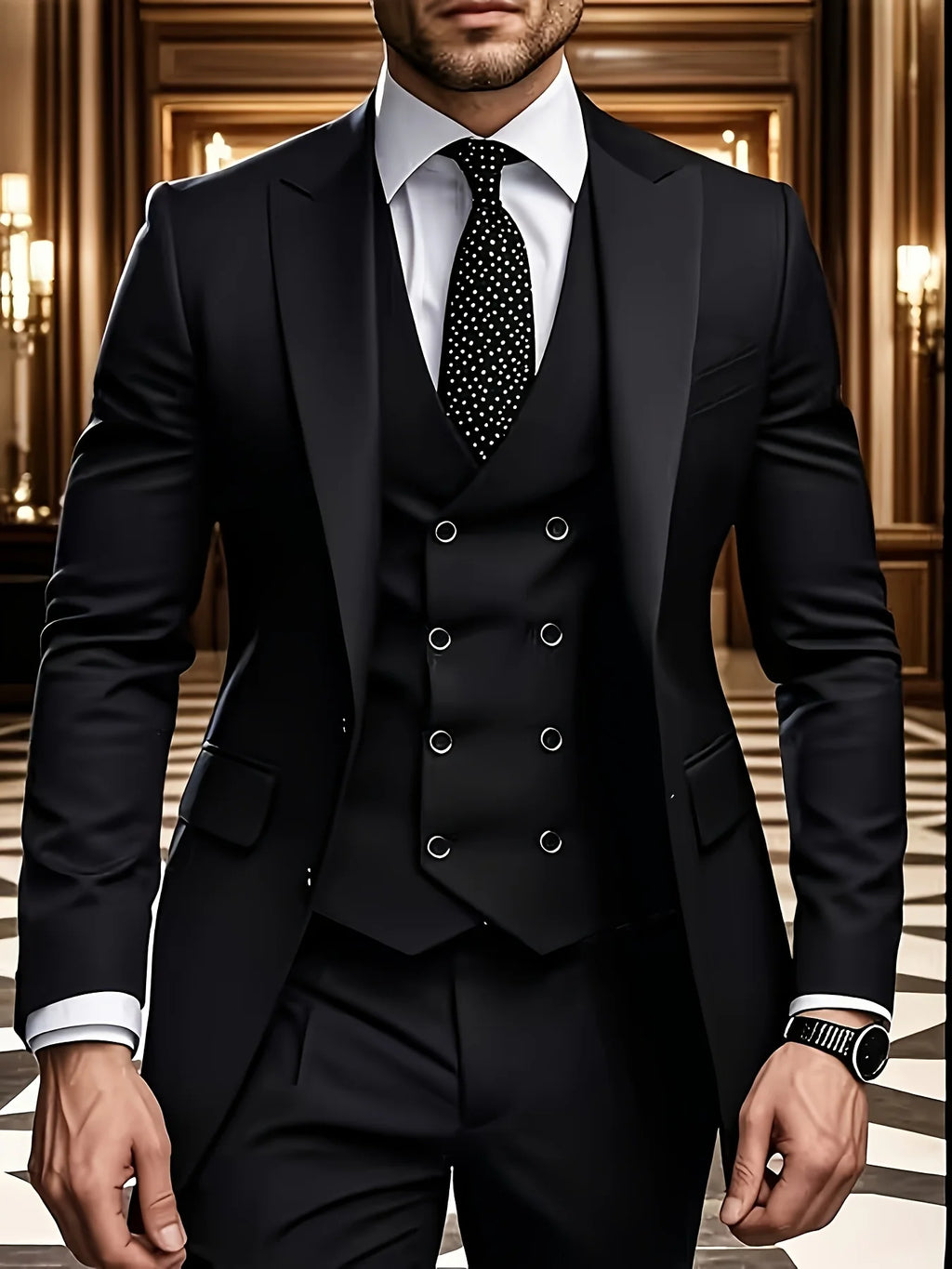 2026 Best Selling Formal Suit Single Breasted Business Outfit Four Seasons mens suits 3 piece