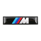 Silicone car badge sticker BMW M M3 M5 performance E36 E46 E39 E53 E90 E60 E61 E93 E87 F10 X1 X3 X5 full range accessories