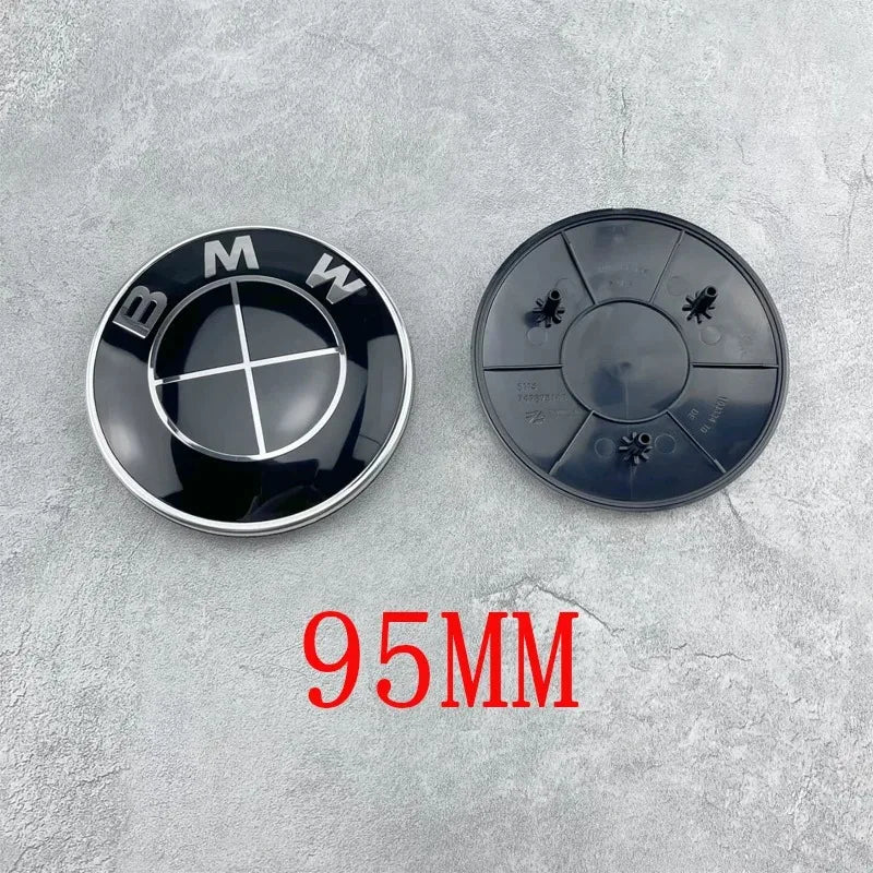 ABS Front Hood Badge For BMW New 7 Series G11 G12 G70 G07, 735Li 740Li 760i, 95MM Car Front Logo Emblem, Auto Replacement Access
