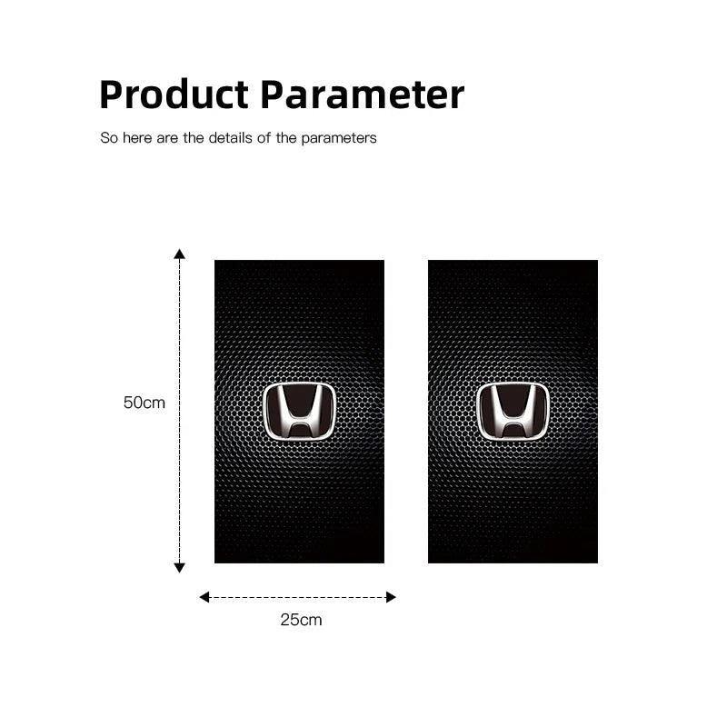 Car Stickers B-Pillar Center Column Decoration Cover Decals Auto Accessorie For Honda Civic FIT CRV Accord Jazz HRV Insight CRZ