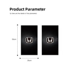 Car Stickers B-Pillar Center Column Decoration Cover Decals Auto Accessorie For Honda Civic FIT CRV Accord Jazz HRV Insight CRZ