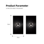 Car Stickers B-Pillar Center Column Decoration Cover Decals Auto Accessorie For Honda Civic FIT CRV Accord Jazz HRV Insight CRZ