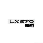 For Lexus LX570 S Accessories 2008-2019 Car Rear Trunk Special Emblem Badge Sticker Letter Rear Emblem