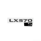 For Lexus LX570 S Accessories 2008-2019 Car Rear Trunk Special Emblem Badge Sticker Letter Rear Emblem