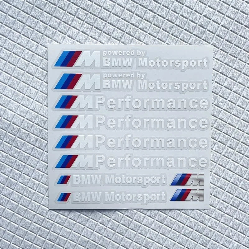 Car Decoration Strip Trunk Sticker Decals Decal For Bmw M Power Performance E93 F10 F20 F30 F40 F25 F26 F31 M3 M5 X1 X3 X5 X6 X7