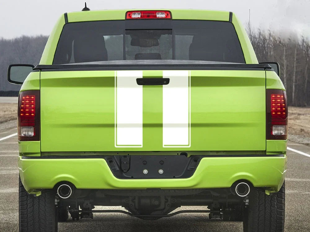 Car Hood Tailgate Stickers For Dodge Ram 1500 2500 Hemi Rebel Truck Graphic Pickup Decal Vinyl Cover Auto Tuning Accessories