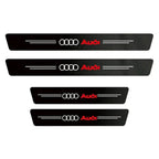 Car Door Trunk Sill Protective Strip Threshold Anti Scratch Sticker for Audi sline A4 B7 B8 B9 A3 8P 8V 8L A5 A6 Q3 Accessories