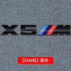 3D Metal Car Body Side Badge Body Rear Trunk Decor Sticker Modification For BMW M X1 X2 X3 X4 X5 E84 F26 E83 F25 E53 E70 E71 G02