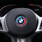 Auto Steering Wheel Center Aluminum Alloy Badge Logo Sticker Accessories For BMW G80 G06 G07 G42 G14 G15 G16 F82 F20 F21 F83 M2