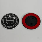 For BMW F20 F22 F23 F30 F80 F31 F34 F32 F82 F33 F10 F11 E81 E87 E63 E64 1Pcs 2 Holes 3 Holes Hood Emblem Trunk Badge Accessories
