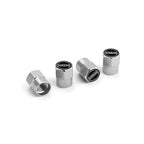 4pcs New Aluminum Car Tire Valve Hexagon Tire Dust Cap For Nissan Qashqai j11 j10 Juke X Trail t32 J32 Tiida Leaf Versa Skyline