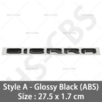 new old letter logo car stickers for GMC sierra Rear Trunk Emblem Logo boot label trunk modified Accessories decoration decals
