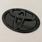 for Toyota RAV4 CAMRY COROLLA LANDCRUSER RAV4 VIOS SIENNA YARLS Modified Black Bottom Front Grille Badge Trunk Car Logo Suitable