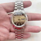 Orient Casual Diamond Date Sports Watch with Japanese Movement Unisex Mechanical Watch Stainless Steel World Time 36mm