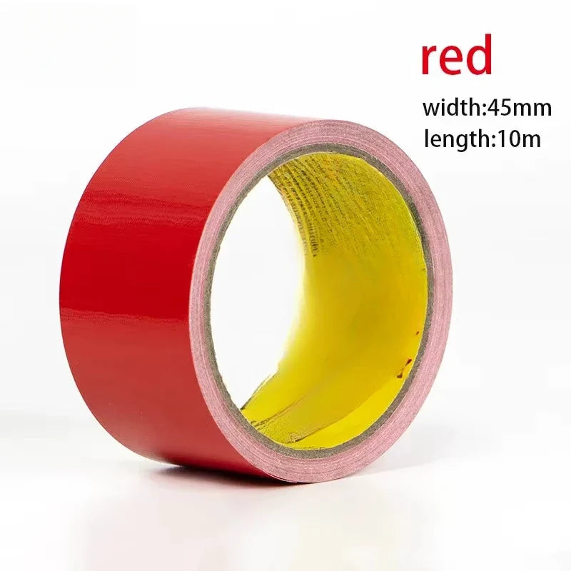 Cinta adhesiva de tela súper adhesiva (1 rollo) - Impermeable, sin hojas de pegamento para reparación de asientos, lona y tiendas de campaña de bicicleta eléctrica