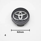4Pcs 57/62mm Car Wheel Center Hub Caps For Toyota Rav4 Aygo Yaris Corolla Camry Car Tire Center Decoration Stickers Accessories
