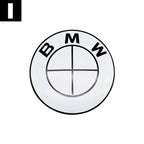 Carbon Fiber 50th Anniversary Front Rear Logo Kit for BMW 82mm 74mm Badge F30 F10 E46 E90  2-Pin Base DIY Replacement Decor Set