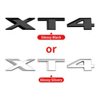 3D Car Rear Trunk Sticker Logo Letters Decals Badge For Cadillac CT4 CT5 CT6 CTS XT4 XT5 XT6 XTS ATS AWD 25T 28T 40T Accessories