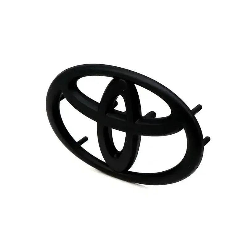 3D ABS Car Logo for Toyota RAV4 Rongfang black car logo TOYOTA 4WD decoration in the net logo rear trunk car accessories