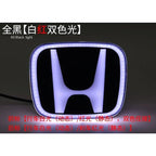 For Honda Accord Civic Odyssey CRV Inspire Amaze Vezel PMMA LED Car Emblem Sticker Front Rear Trunk Light Badge Accessories