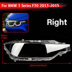 Car Headlight Lens Glass Lampshade Led Headlight For 13-15 BMW 3 Serie Headlight Cover F30 F35 Front Headlight Transparent Cover