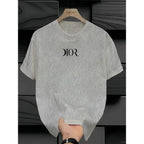 The latest 100% classic printed loose-fitting short-sleeved shirt is a high-quality top suitable for both men and women.