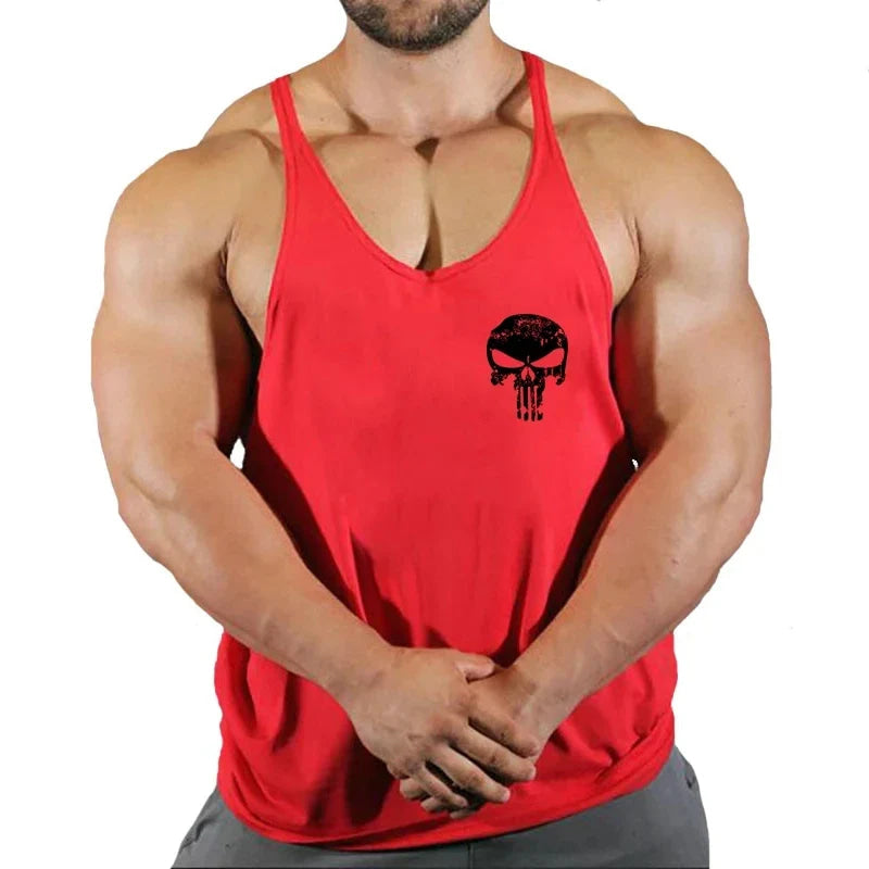 Gym Top Men Shirt Fitness Man Bodybuilding Clothing Men's Clothes Stringer Muscular Vest Singlets Vests Singlet T-shirts Tops