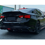LED Tail Lights for Chevrolet Chevy Malibu 2019-2025 Sequential Turn Signal Dynamic Animation Black Rear Lamps Assembly