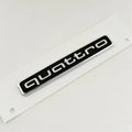 3D ABS Black Logo Quattro Emblem Decal Car Badge For Audi A3 A5 A4 A6 A7 A8 A1 A2 S3 S4 TT Q3 Q7 Q5 Quattro Sticker Accessories