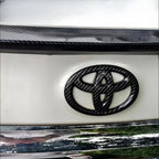 1pc 3D Car Emblem sticker For Toyota Front Grill Hood Rear Trunk Logo Corolla Camry RAV4 Hilux Yaris Prius Prado Badge Accessory