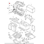 SCJYRXS 6R0937550A Battery Circuit Fuse Box For VW Jetta MK6 Polo Sangtana Skoda Octavia Rapid Fabia 6R0937548E