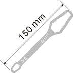 Llave Torx Universal de 3-17mm, tablero de llave de gafas ajustable autoajustable, llave Torx de doble cabezal, herramientas manuales para fábrica