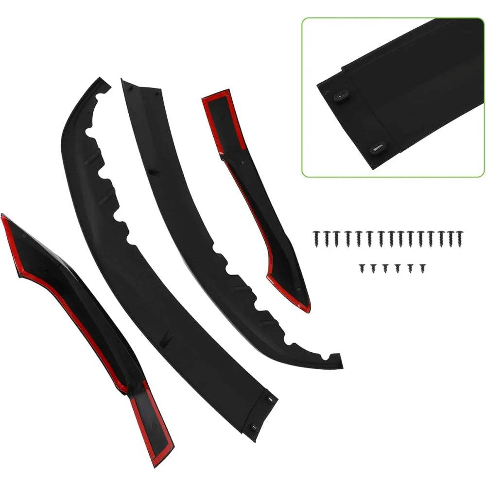 Bumper Lip For BMW 5 Series G30 G31 M Sport 2017 2018 2019 2020 Car Front Bumper Lip Splitter Spolier Diffuser Body Kit Tuning