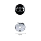 4Pcs 60MM Car Wheel Center Hub Caps Badge Tire Rim Covers For Toyota Fortuner Chr Verso Prius Hiace Yaris TRD Corolla GR Sport